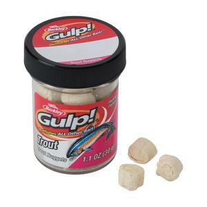 버클리 꿀꺽! 송어 너겟 반죽 미끼, 향이 나는 부드러운 민물 낚시 송어를 유인하도록 설계되어 높은 가시성을 자랑합니다