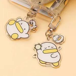 곽철이 아크릴 키링 랜덤 3P 캐릭터 키홀더 가방고리