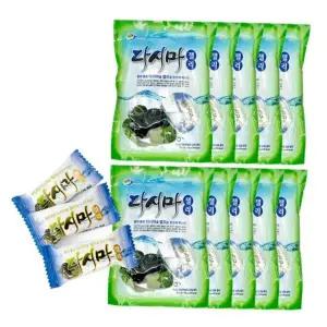 미성식품 다시마젤리(170g) 10개 다시마분말 간식