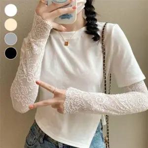 스판 레이스 쿨링 여성 팔토시 ELS-115 골프팔토시