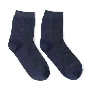 남자 남성 중목 양말 네이비 남자 캐주얼 데일리 수트