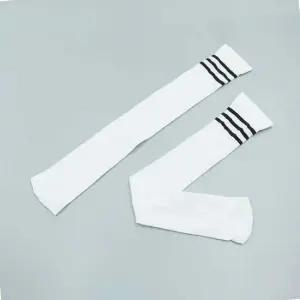 스포츠 요가 스커트 여자 중목스타킹 검정줄무늬 반스타킹