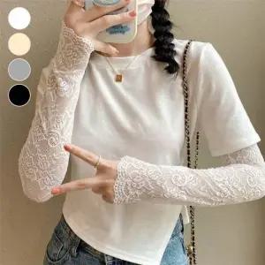 여름팔토시 스판 레이스 쿨링 여성 팔토시 ELS-115