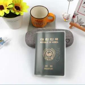 여권비닐 sDD PVC재질 여권 커버 반투명 케이스 1P