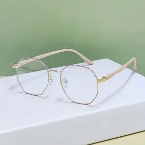 SFr 팔각 블루라이트 안경 베이지 패션안경