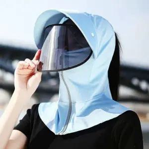 워머 썬캡 스카이 해변가 챙넓은 계곡 골프 냉감