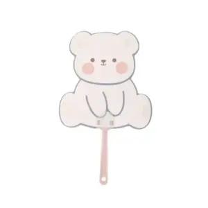 미니부채 동물모양 휴대용 부채 곰