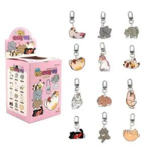 냥냥 랜덤 아크릴키링 60개 가방장식 열쇠고리
