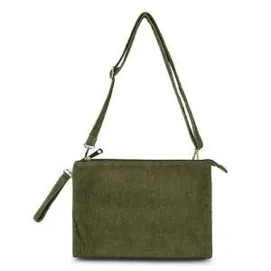 여자 가방 인기 코듀로이 미니 크로스백 숄더백 카키 여성크로스백