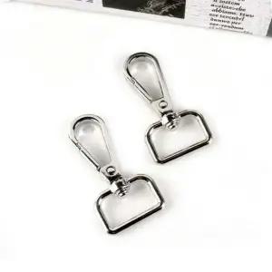 굿즈 가방줄교체 견고한 비즈키링D고리 가방 부자재 D링 버클 연결고리 실버