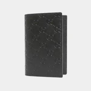 26SS GG 엠블럼 레더 공용 패스포트 케이스 850184 AAFDV 1000