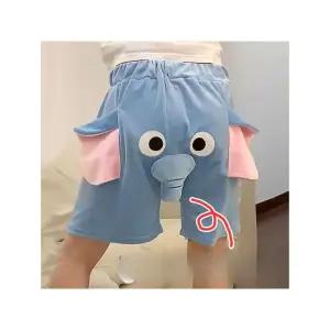 코끼리팬티 반바지 사각팬티 커플잠옷 여행 여름 빤스