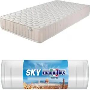 매그니플렉스 고탄력 매트리스 6.3인치 두께 이탈리아 제조 신체 압력 완화 깊은 숙면 건강한 수면 싱글 모델