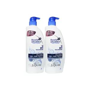 헤드앤숄더 두피토탈솔루션 딥클린 트리트먼트 850ml x2개