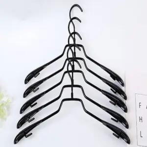논슬립 코팅 의류 걸이 블랙 정장 전용 옷걸이 (WFKJFF2)