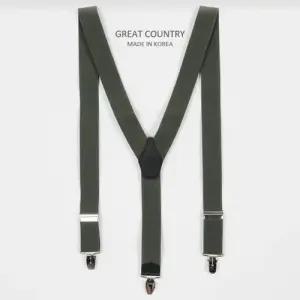 남자멜빵코디 정장멜빵 카키 남친룩필수템 패션멜 WFLQUBC