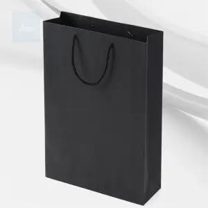 제이미몰 심플 세로형 종이 쇼핑백 32X44CM 블랙 5P 선물포장쇼핑백
