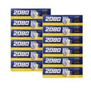 애경 2080 파워쉴드 치약 골드 스피아민트 치약 140g x12개