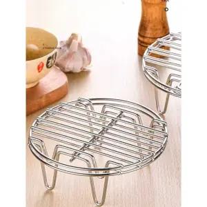 에어프라이어 그릴 망 석쇠 속받침 튀김 받침대 원형 스텐