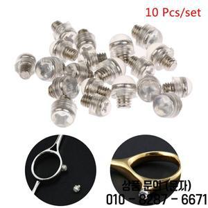 헤어 가위 고무 머플러 액세서리 스타일링 도구 이발소 교체 10 개