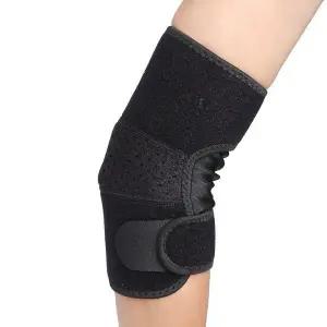 더블 스트랩 팔꿈치 보호대 팔꿈치아대(블랙) (WFKKH29)