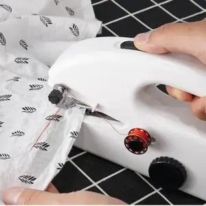 속도조절 미니 핸드미싱기 재봉틀 옷수선 커튼 재봉기