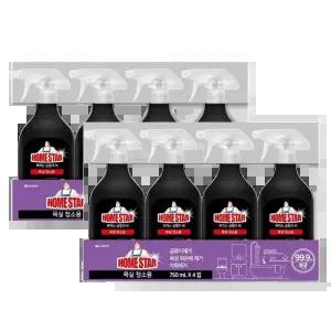 홈스타 욕실용 클리너 세정제 750ml x 4개 x 2팩 욕실청소 세제