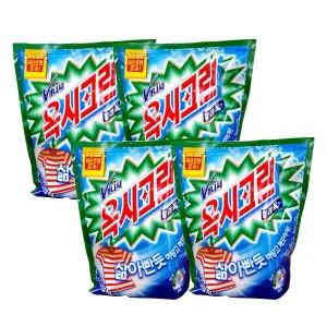 옥시크린 분말형 표백제 리필 1kgX4개