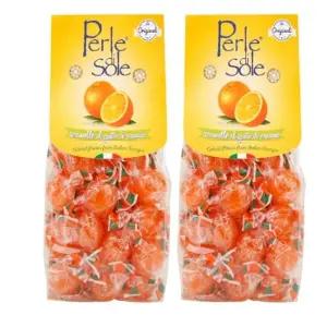 꿈꾸는비 페를레디솔레 포지타노 오렌지맛 캔디 200g x 2개 과일맛캔디