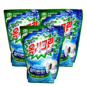 옥시크린 분말형 표백제 리필 2.5kgX3개