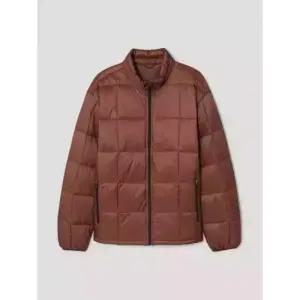 8seconds 사각 퀼팅 패딩 점퍼 브라운