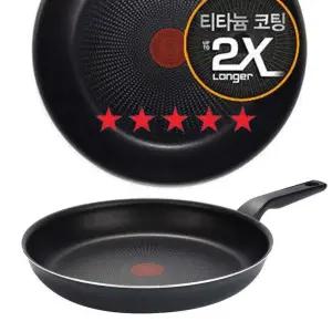 무배당출 큐 테팔FP32CM 프랑스산 XL포스 티타늄 후라이팬 32cm