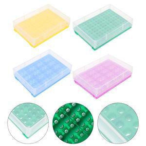 0.2ml 마이크로 원심 분리기 튜브용 랙 보관 상자 4개