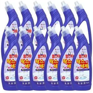 엘지생활건강 홈스타 락스와 세제 후로랄 파인 750ml 12개