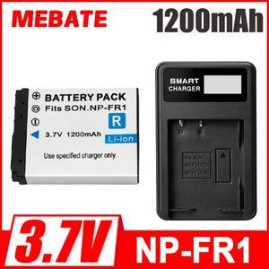 소니 호환호환 DSC P100 T30 G1 V3 T50 F88 NP-FR1 3.7V 1200mAh 교체 카메라 배터리 업그레이드