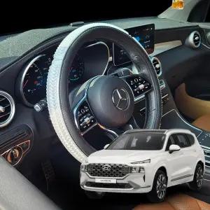 푹신 싼타페TM 논슬립 4D 실리콘 핸들커버