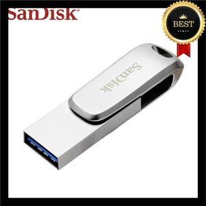 샌디스크 SDDDC4 울트라 럭스 고속 USB 3.1 플래시 드라이브 512GB 타입 C 듀얼 메탈 A OTG