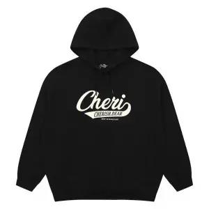 [에꼴리에] 세이브존03 루즈핏 빅레터링 후드티 24C0453-BK (S45035559)