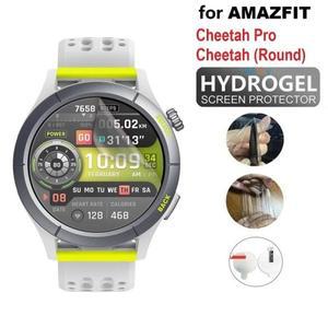 [호환품]Amazfit Cheetah Round/Cheetah Pro Protection용 5/10PCS TPU 하이드로겔 소프트 스크린 보호 필