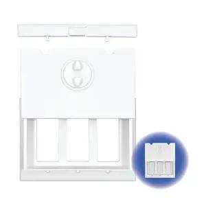 홈스타 세이프티 라이트 스위치 가드 트리플 로커 스타일 플레이트 변조 방지 보호 잠금 커버 3D 프린팅