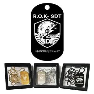 SDT 레이저 각인 서지컬스틸 최고급형 인식표 군번줄