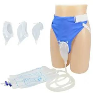 [룽스]팬티 실리콘 소변기 남성 여성 소변주머니 누수방지