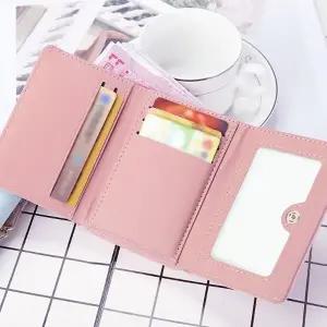 여성용 가죽 반지갑 지갑 핸드백 소형