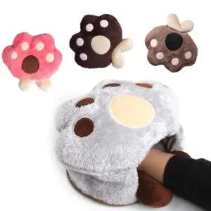 [룽스]곰발바닥 모양 USB 겨울용품 마우스 패드