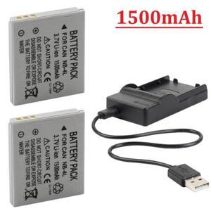 1500mAh NB-4L 배터리 + Canon IXUS 30 40 50 55 60 65 80 100 PowerShot 카메라