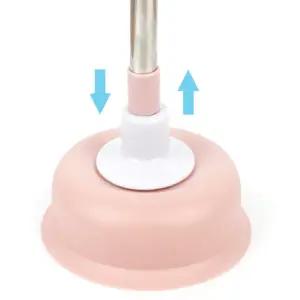 무지개샵 편리하고 강력한 파스텔톤 뚫어뻥 막힌변기뚫는기구