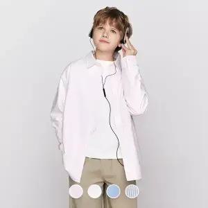 [지오다노주니어] 03046501 코튼 옥스포드 셔츠