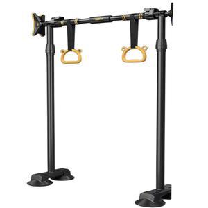 철봉 가정용 풀업바 실내 하이퍼 통로 턱걸이바 머신 딥스바 문틀 운동기구 2단 모델A