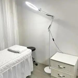 미용 스탠드 조명 25W 12W 10인치 작업등 원형