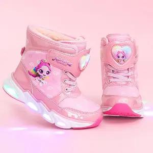 캐치티니핑 러블리 오로라핑 LED 방한부츠